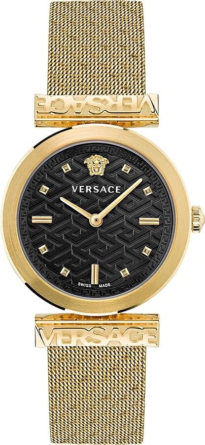 Versace Versace Regalia 34MM Goldtone Stainless Steel